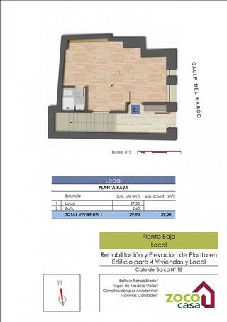 Oficina en venta en Casco Histórico en Toledo