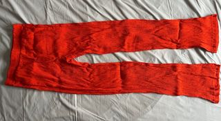 Pantalones largos naranjas