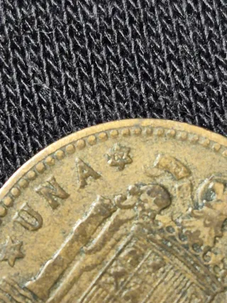 8 Monedas 1 Peseta Franco 1953