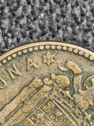 8 Monedas 1 Peseta Franco 1953
