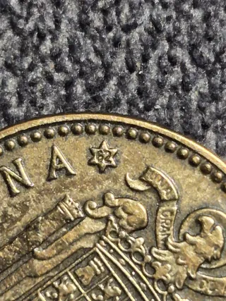 8 Monedas 1 Peseta Franco 1953