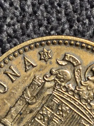 8 Monedas 1 Peseta Franco 1953