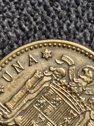8 Monedas 1 Peseta Franco 1953