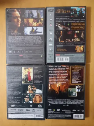 Lote 13 Películas DVD Nicolas Cage + 1 GRATIS