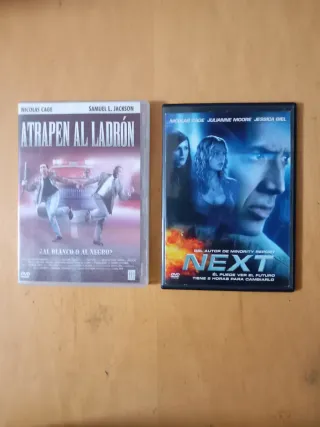 Lote 13 Películas DVD Nicolas Cage + 1 GRATIS