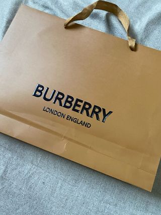 Sciarpa Burberry in cashmere beige