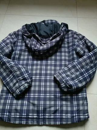 Giacca invernale ragazzo a quadri