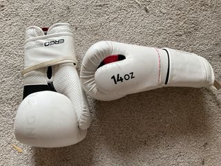 Guantes de Boxeo Outshock Blancos 14oz