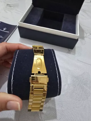 Reloj Maserati Cronógrafo Dorado Hombre