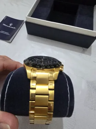 Reloj Maserati Cronógrafo Dorado Hombre