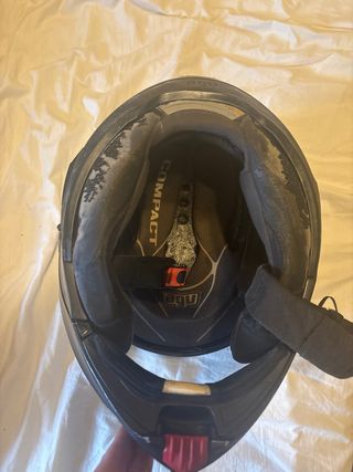 Casco Moto AVG Negro