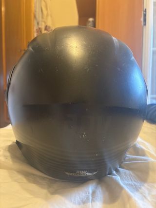 Casco Moto AVG Negro
