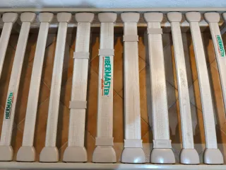 Somier 90 x 190 cm de madera y metal + colchón