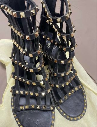 Sandalias gladiador tacón verano - Talla 37