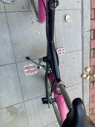 Bicicleta niña Btwin rosa