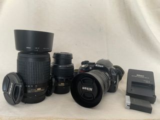 Cámara Nikon D3100 + Objetivos (3)