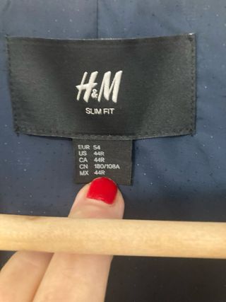 Americana Verano H&M Talla 54 Gris