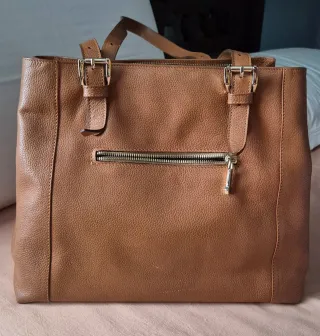 Bolso Michael Kors de piel color camel