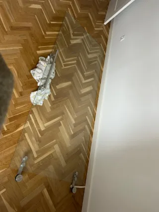 Puerta corredera de cristal