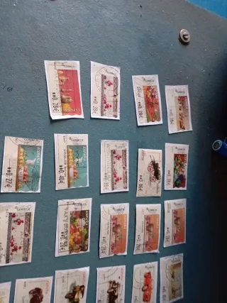 Lote de sellos de correos