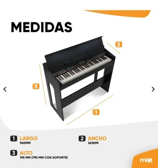 Piano Digital MIDI 70039