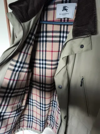Parka Burberry Uomo Beige