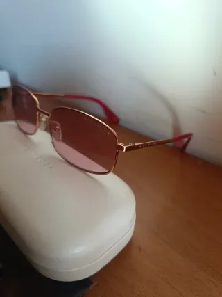 Occhiali da sole Marc Jacobs oro e rossi