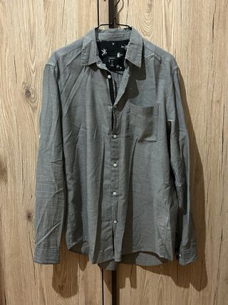 Camicia H&M uomo grigia