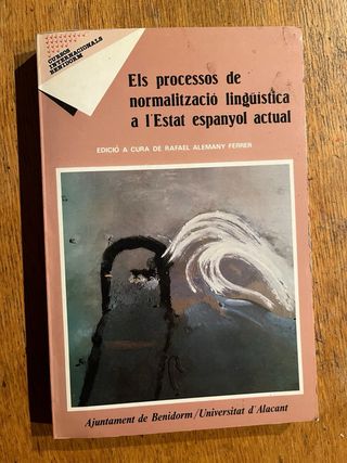 Lote 4 libros catalanistas