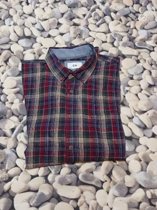 Camisa cuadros C&A Talla XXL