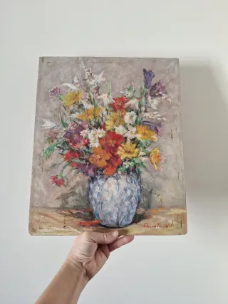 Pintura al Óleo sobre tablero