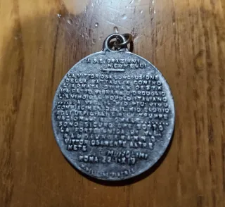 Medaglia Mussolini Credere, Obbedire, Combattere
