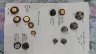 Bottoni vintage nuovi