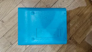 Giradischi vintage blu