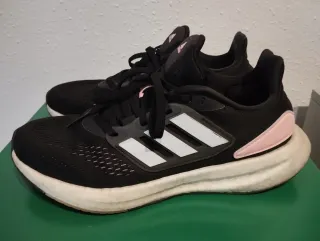 Zapatillas Adidas Negras y Rosas