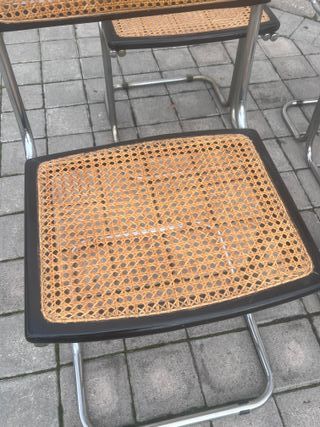 Sillas Cesca Vintage Años 60