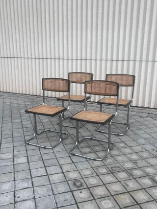 Sillas Cesca Vintage Años 60