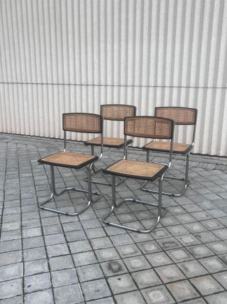 Sillas Cesca Vintage Años 60