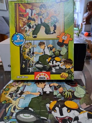 Lote 3 Puzzles Ben 10, Mickey y Fantasía