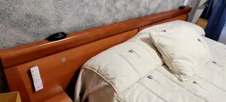 Dormitorio de matrimonio completo de 150cm