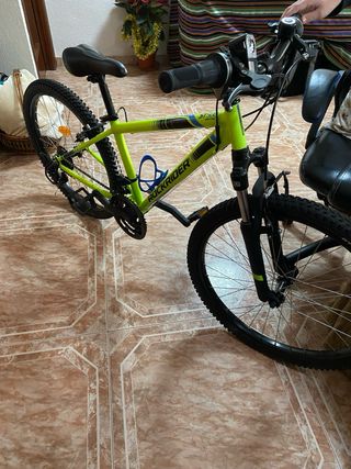 Bicicleta niño Rockrider talla 24