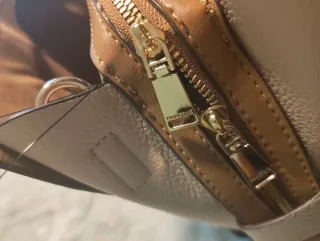 Bolso Parfois Mujer Beige y Marrón Nuevo