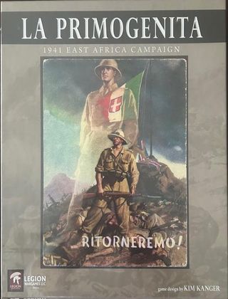 Wargame La Primogenita 1941 East Africa Campaign