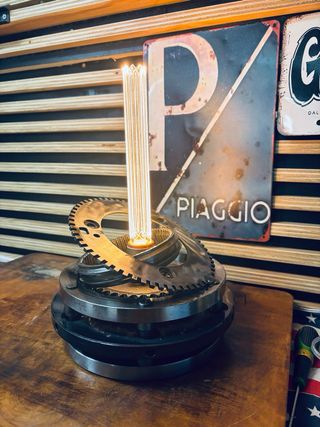 Lampada industrial garage metallo