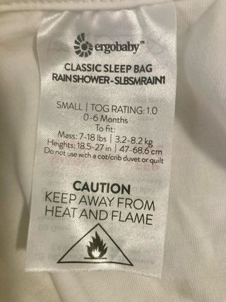 Saco dormir bebé estampado