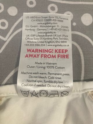 Saco dormir bebé estampado