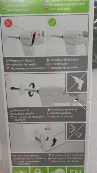 3 barreras seguridad infantil Munchkin