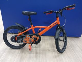 Bicicleta infantil 16 pulgadas naranja
