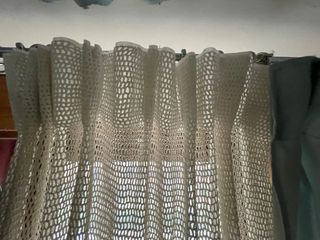 Cortina ganchillo 96x246 cm