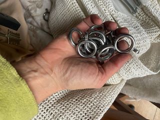 Cortina ganchillo 96x246 cm